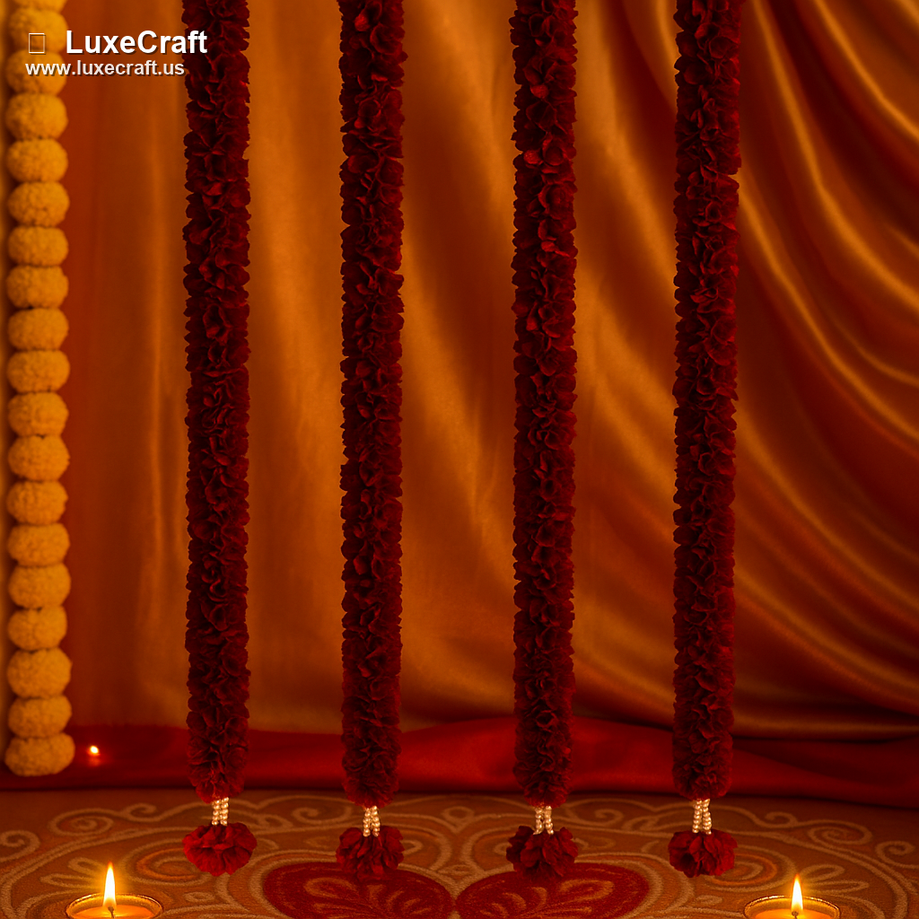 Dark Red Long Hanging 1