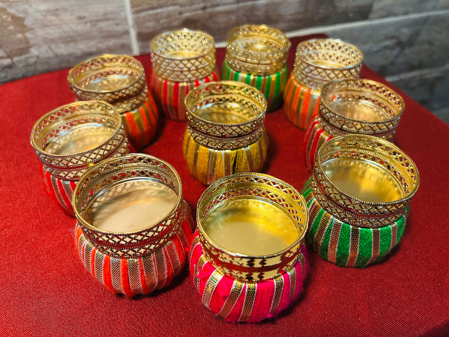 Decorative Candle Holders - Pack of 10