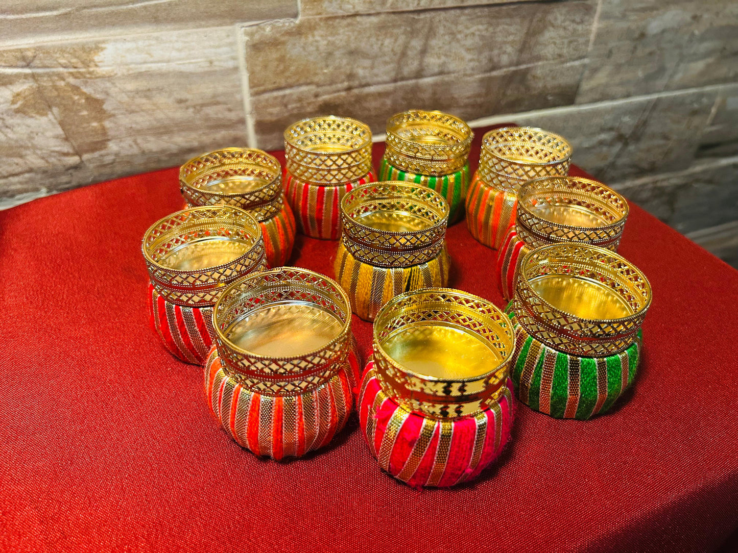 Decorative Candle Holders - Pack of 10